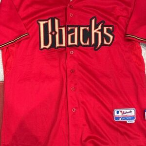 Majestic Arizona Diamondbacks jersey size 52